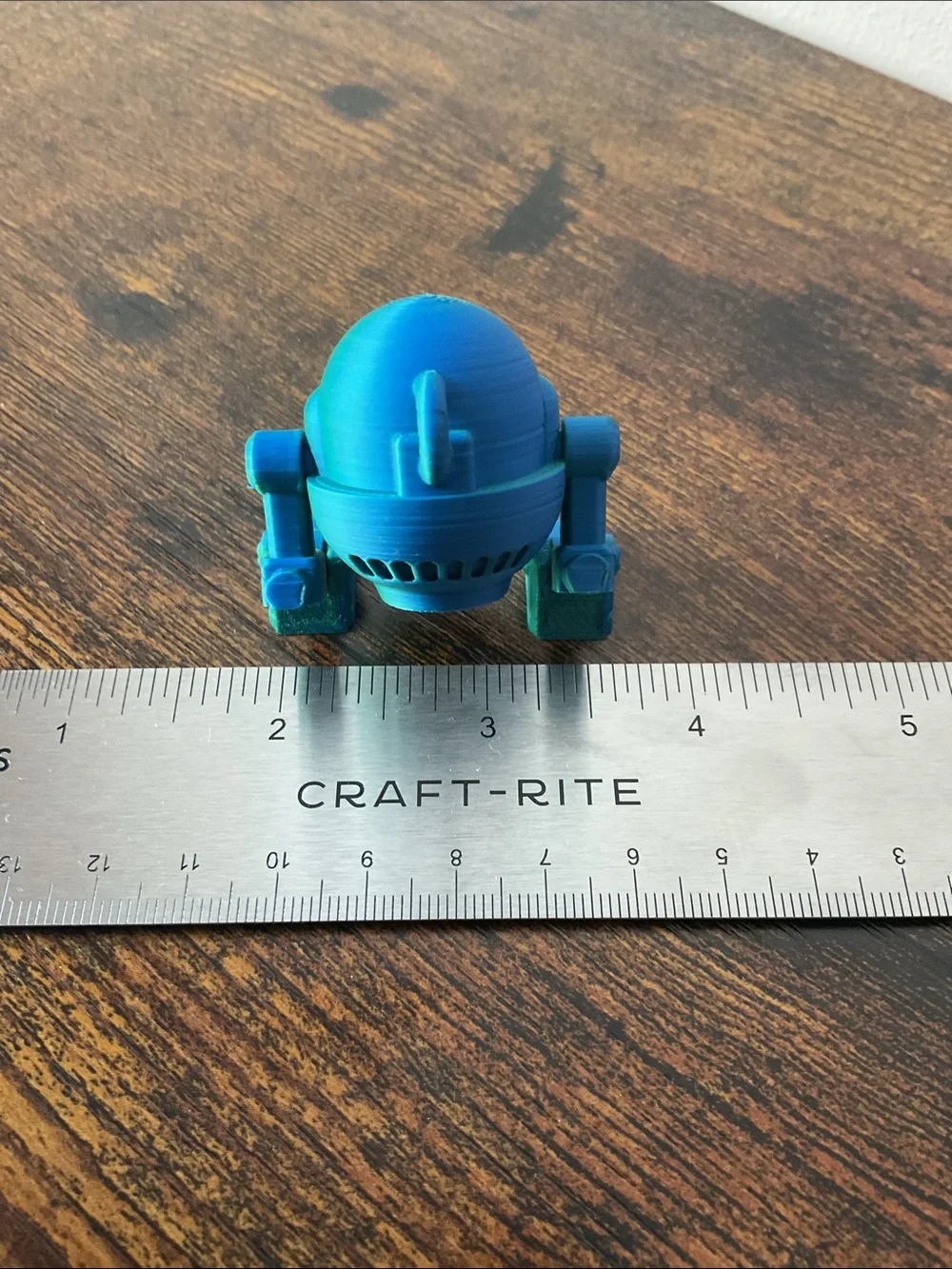 3D print - Blue-Green Mini Robot